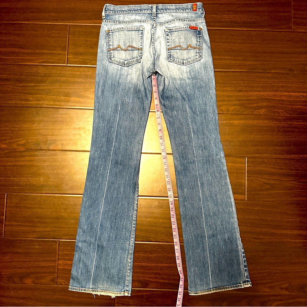 7 for all mankind bellbottom jeans